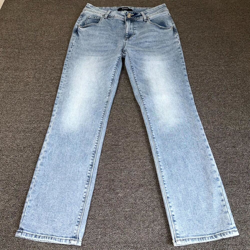 Hudson Jeans Women's 6 Blue Denim Light Wash Straight Leg‎ Casual Minimalist